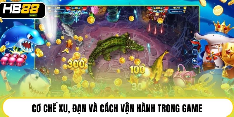 Cơ chế xu, đạn và cách vận hành trong game